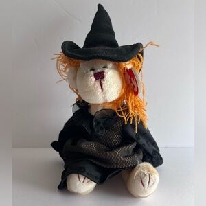 Ty BEANIE BABY 'HAGATHA' The Bear Witch Halloween